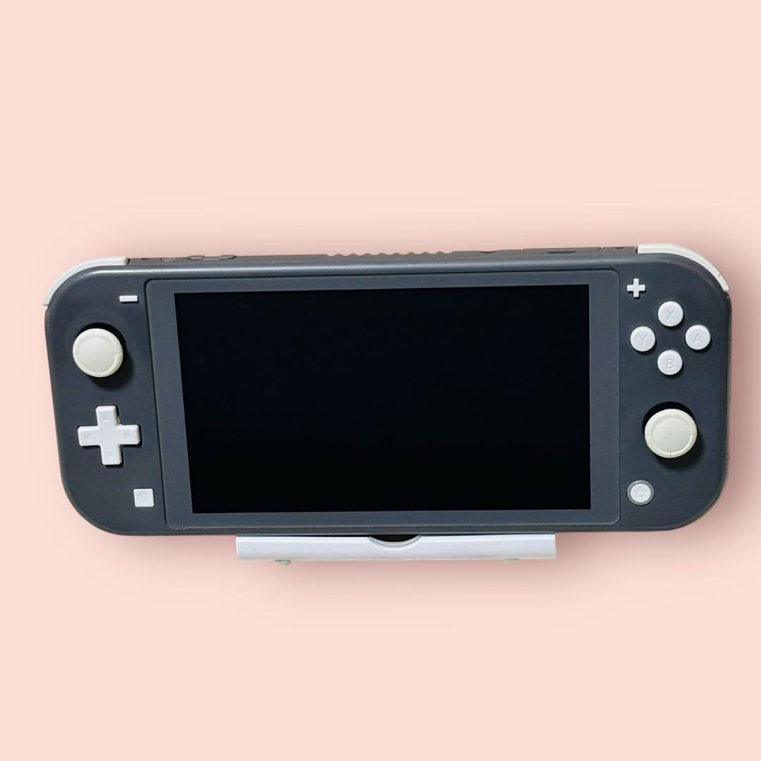 【美品】Nintendo Switch Lite グレー 本体 箱付き