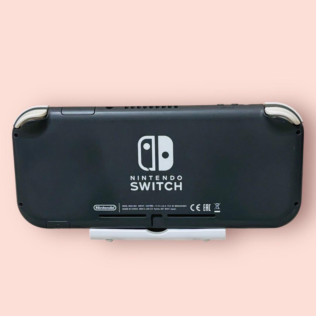 【美品】Nintendo Switch Lite グレー 本体 箱付き
