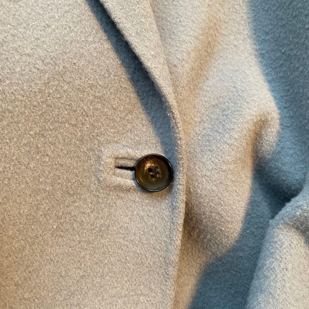 最終SALE ブルーグレー チェスターコート