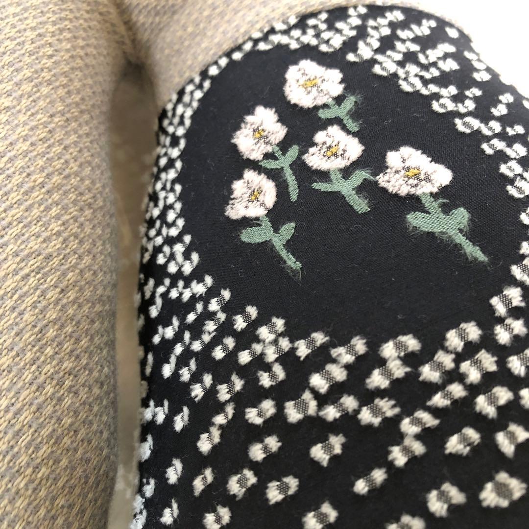 ミナペルホネン うさぎクッション　ballade ネイビー　新品・未使用