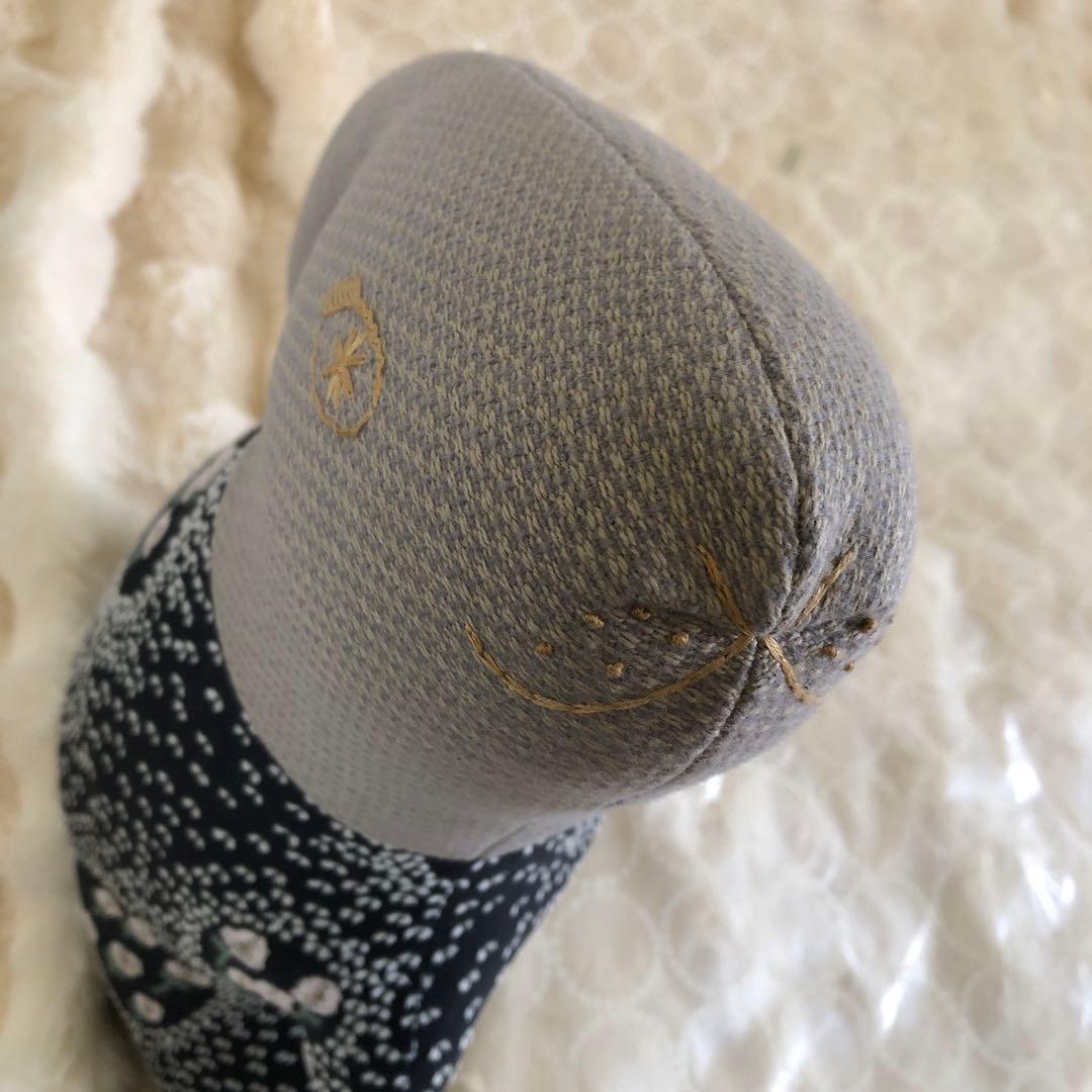 ミナペルホネン うさぎクッション　ballade ネイビー　新品・未使用