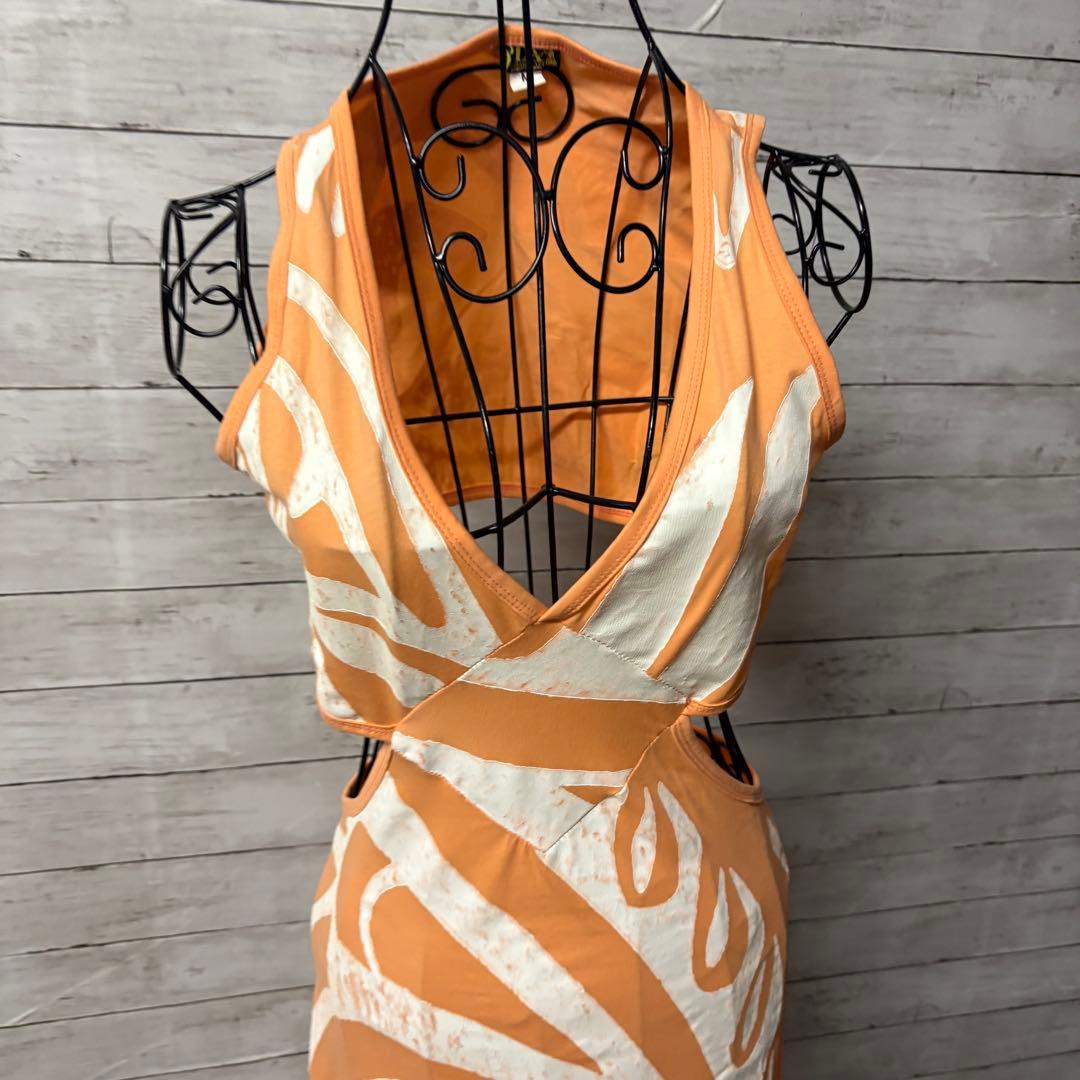 Pacific s PIA MAOHI マオヒ　タヒチアート　ドレス