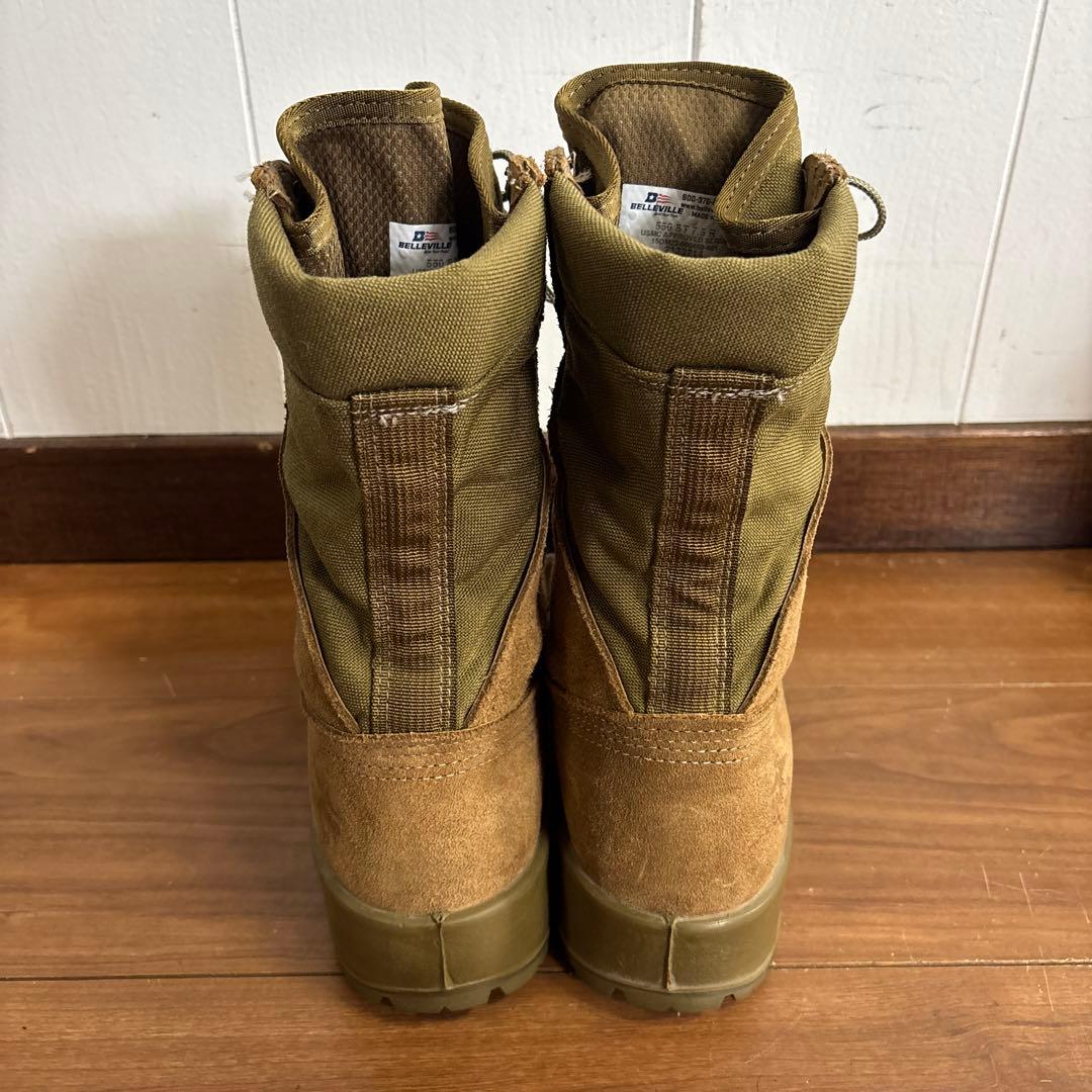 美品　米軍　実物　BELLEVILLE ミリタリーブーツ　25.5cm送料無料㉚