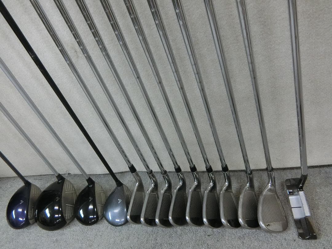 b710 初心者歓迎 キャロウェイ 等メンズゴルフ１４本セット※Ｄｒ２本入り