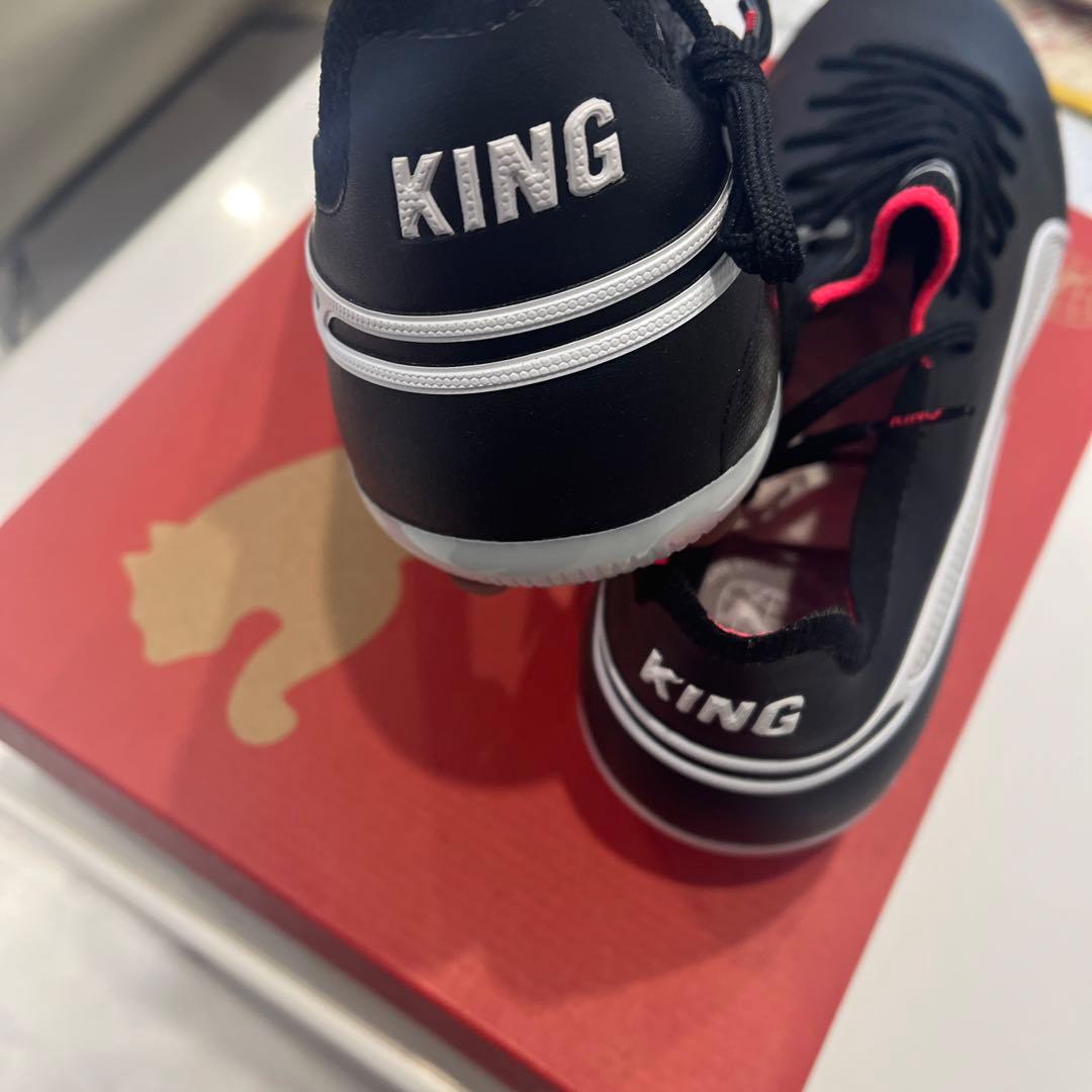 PUMA KING プーマ キング サッカースパイク 黒色　サイズ27.0cm