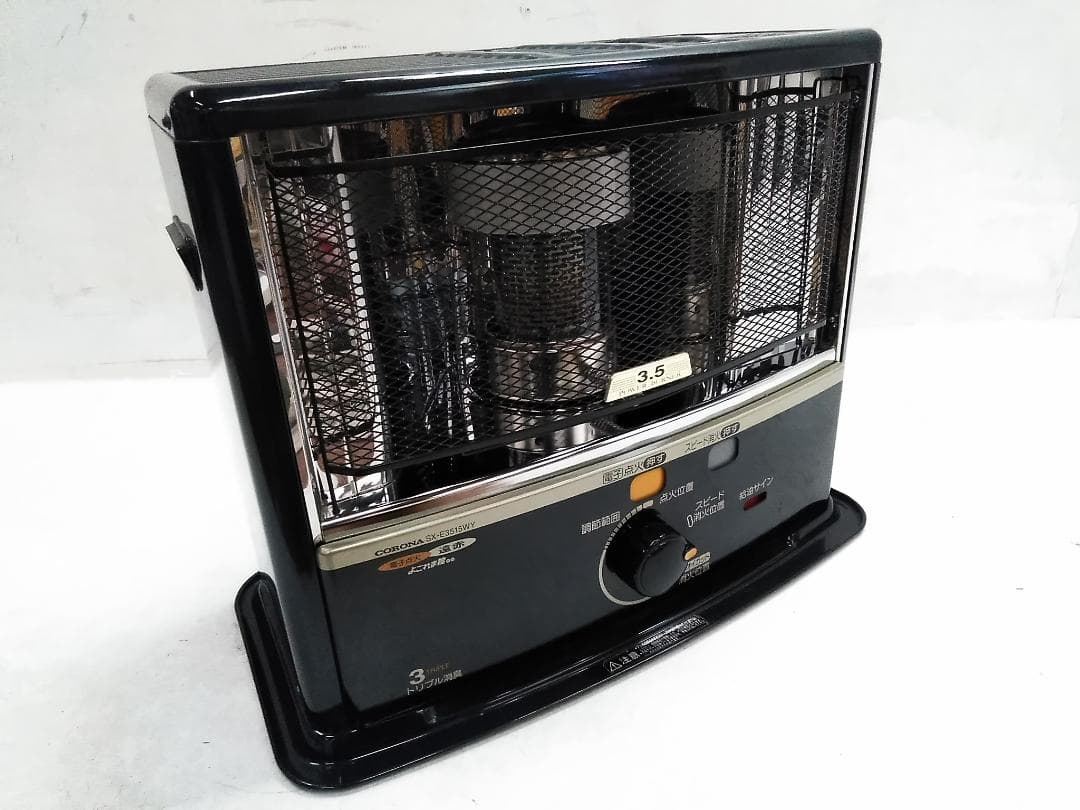 コロナ 自然通気型開放式石油ストーブ SX-E3515WY 9-13畳 ★