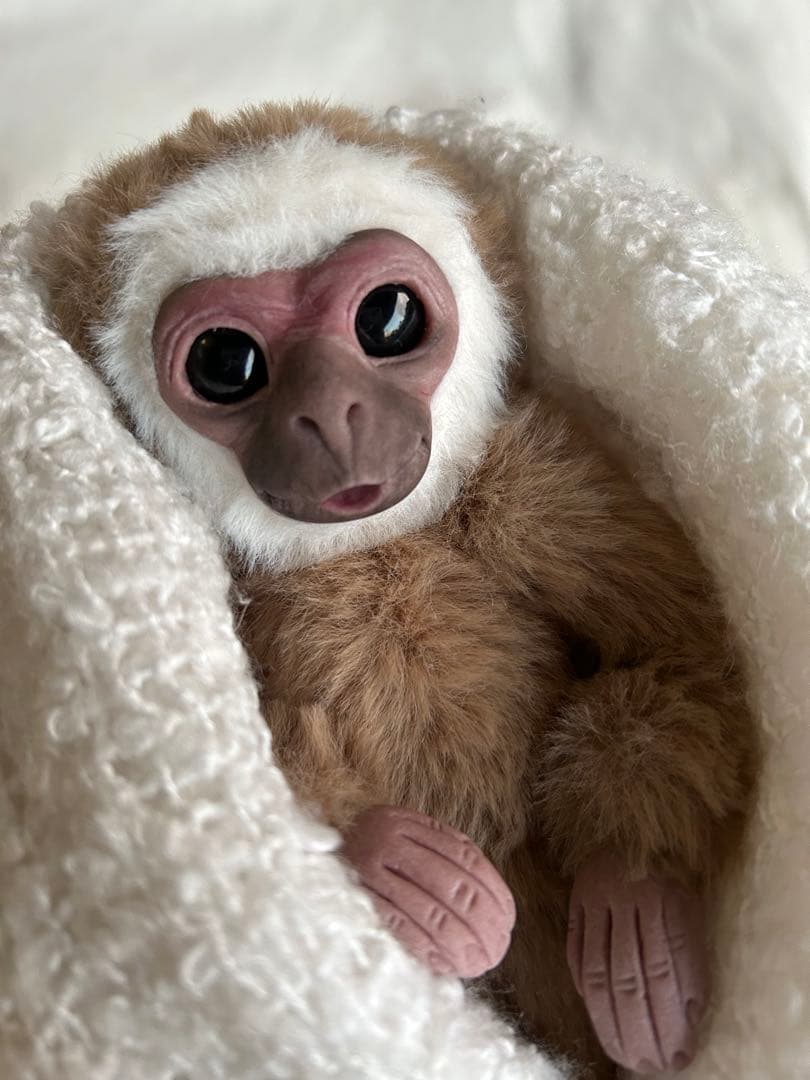 きらら☆ハンドメイドのお猿さん✨アートドール