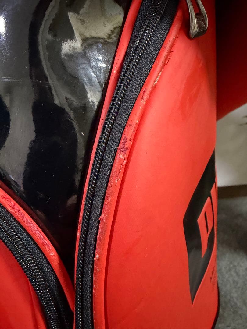 PUMA キャディバッグ レッド