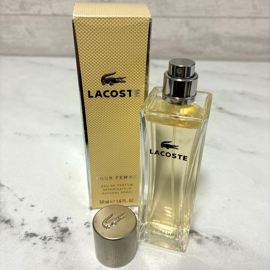 ほぼ満量　ラコステ プールファム オードパルファム　50ml