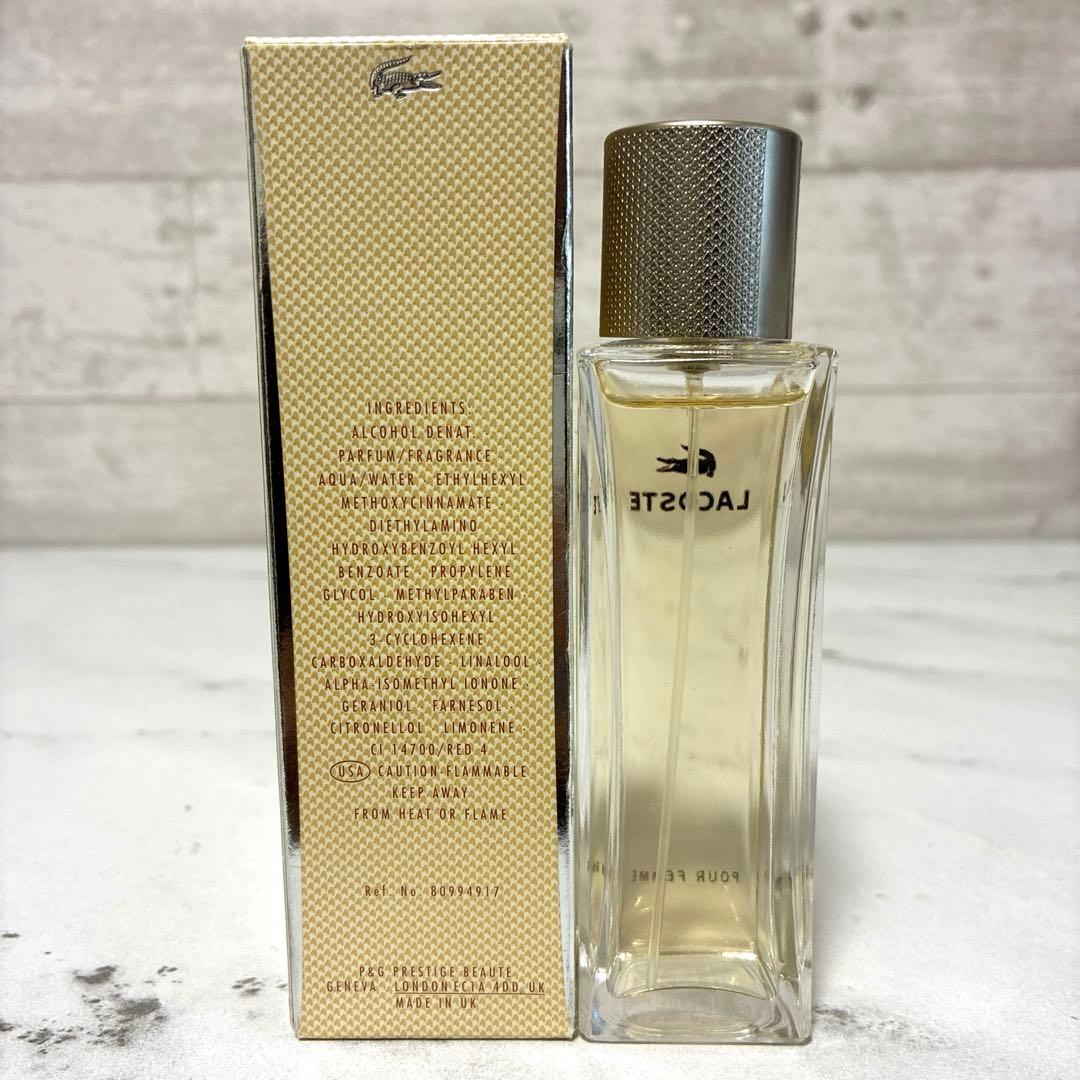 ほぼ満量　ラコステ プールファム オードパルファム　50ml