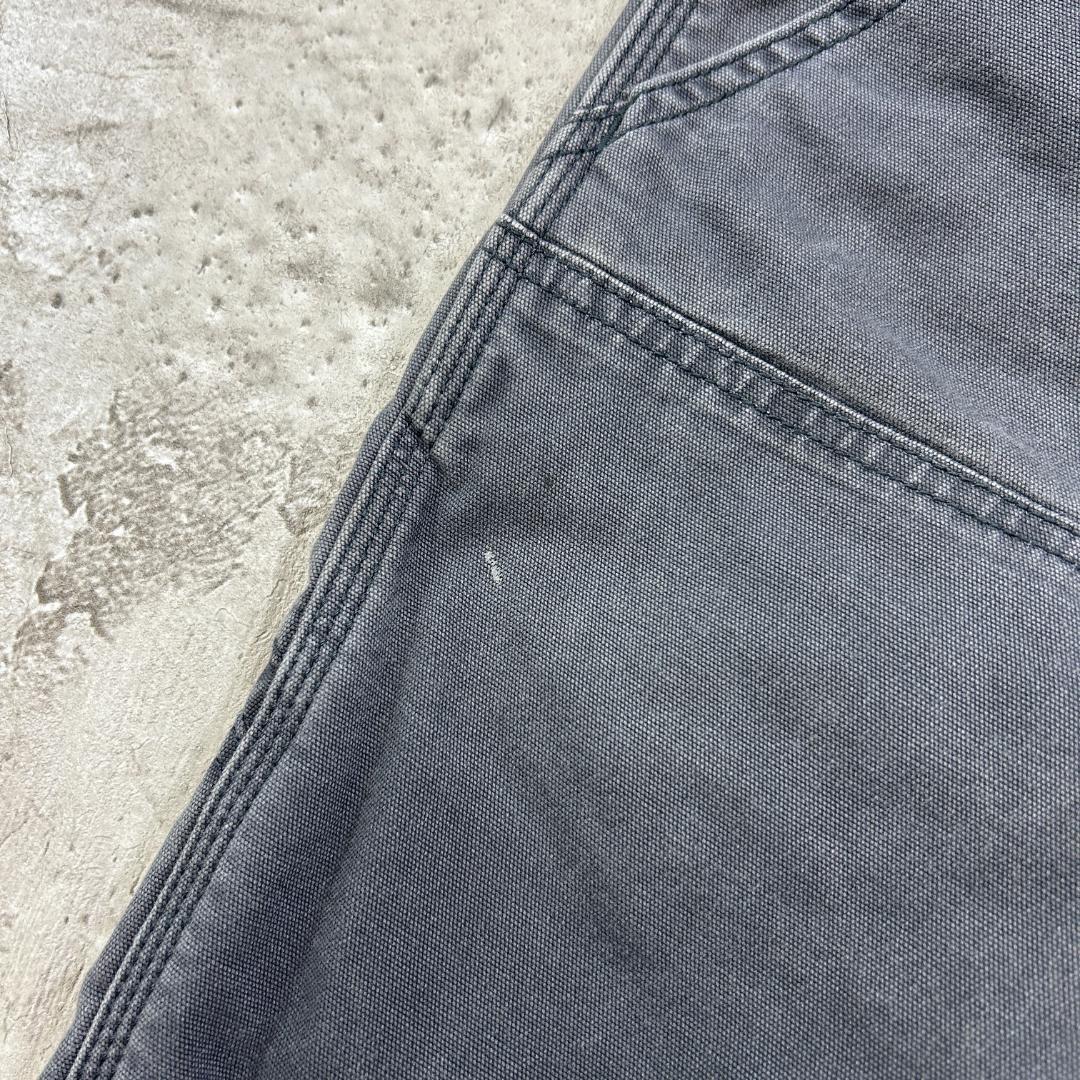 み*ん様 カーハート　ダブルニー　雰囲気抜群　ボトムス　ワークパンツ　古着　グレ