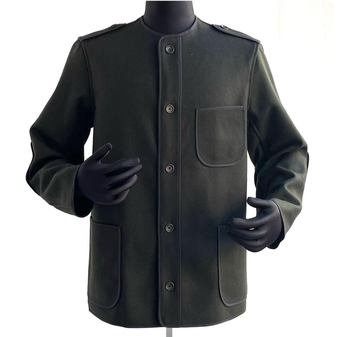 超メルカリ市特価　アナトミカ バスク ジャケット S メルトンウール 緑