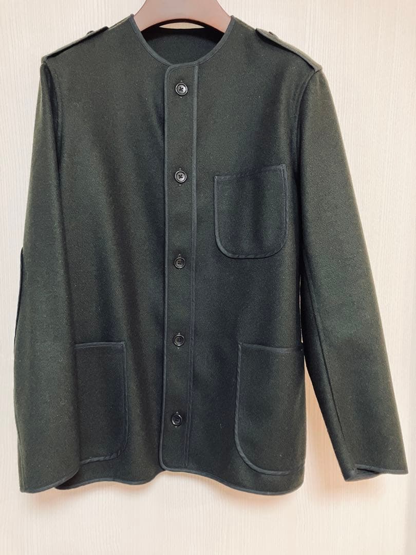 超メルカリ市特価　アナトミカ バスク ジャケット S メルトンウール 緑
