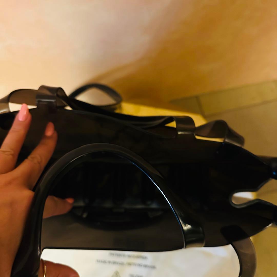 メリッサxテルファー　ミディアムバッグ ブラック