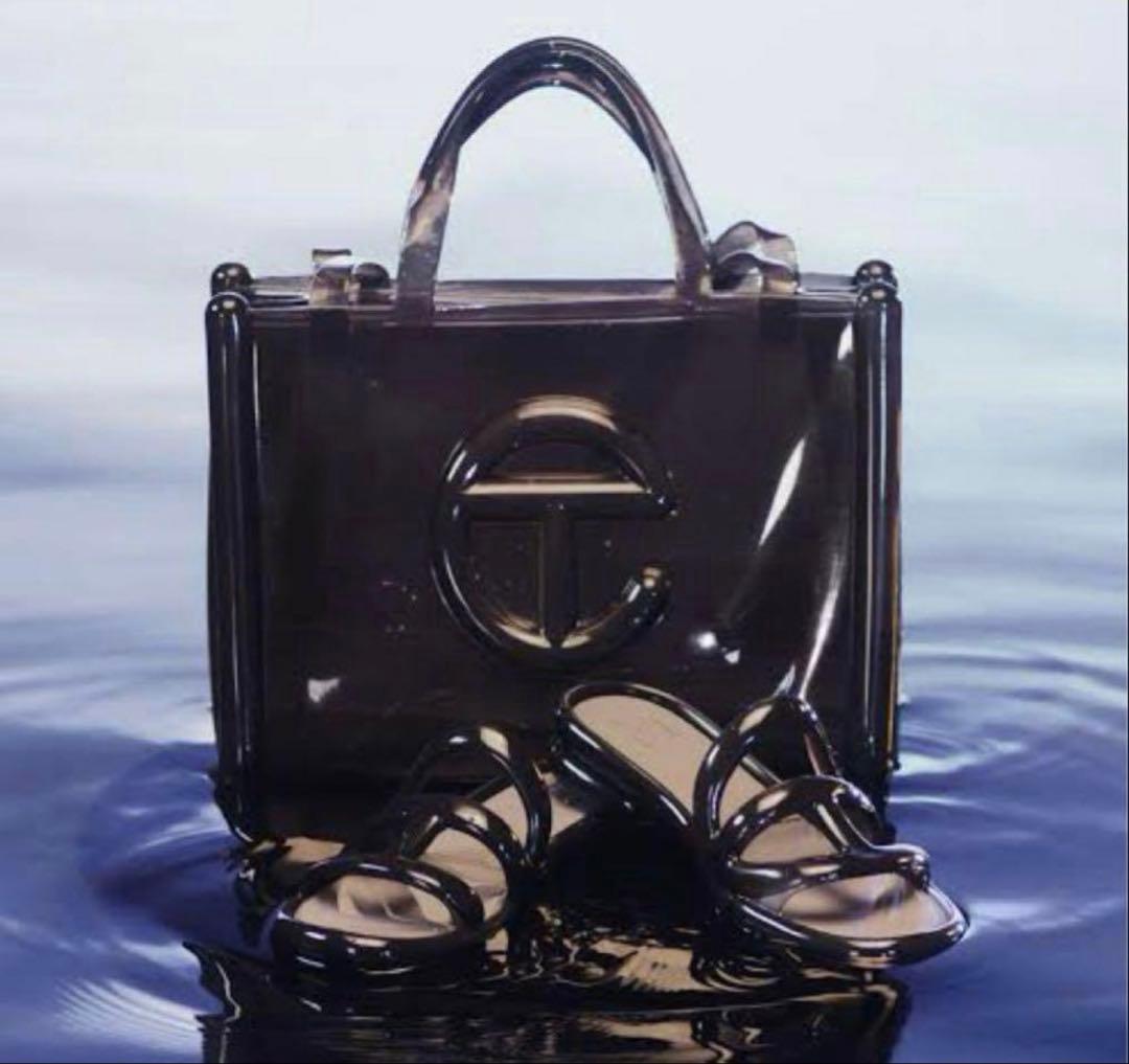 メリッサxテルファー　ミディアムバッグ ブラック