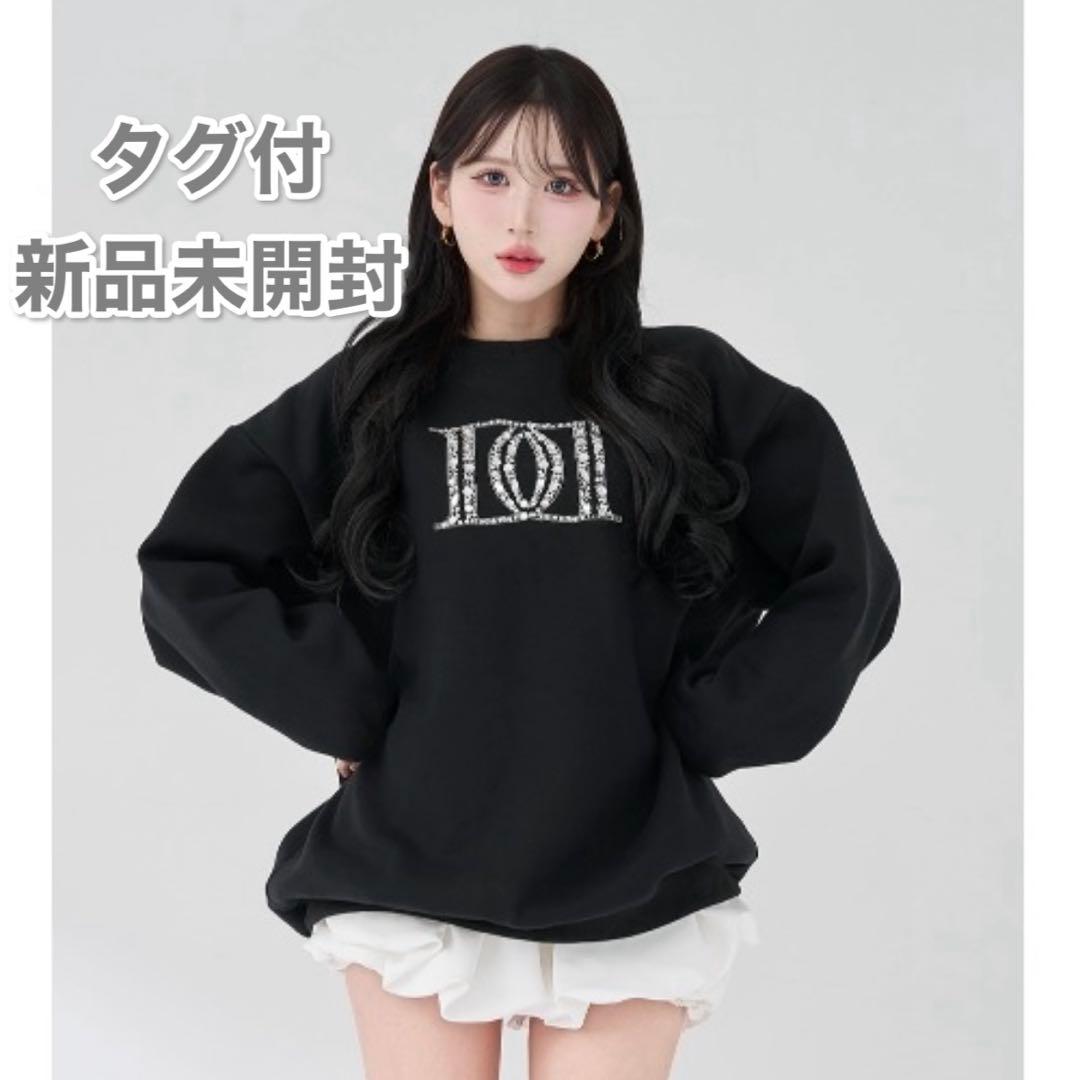 Darich ダーリッチ DDロゴビジュースウェットプルオーバー ブラック 新品