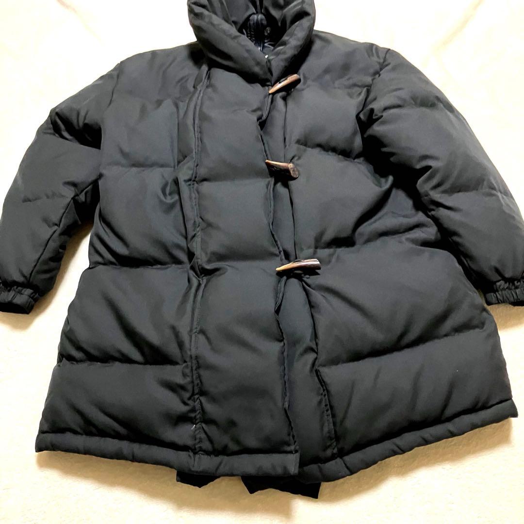 【Monbebe】ダッカー付きダウンコート　抱っこ　おんぶ対応　ブラック　美品