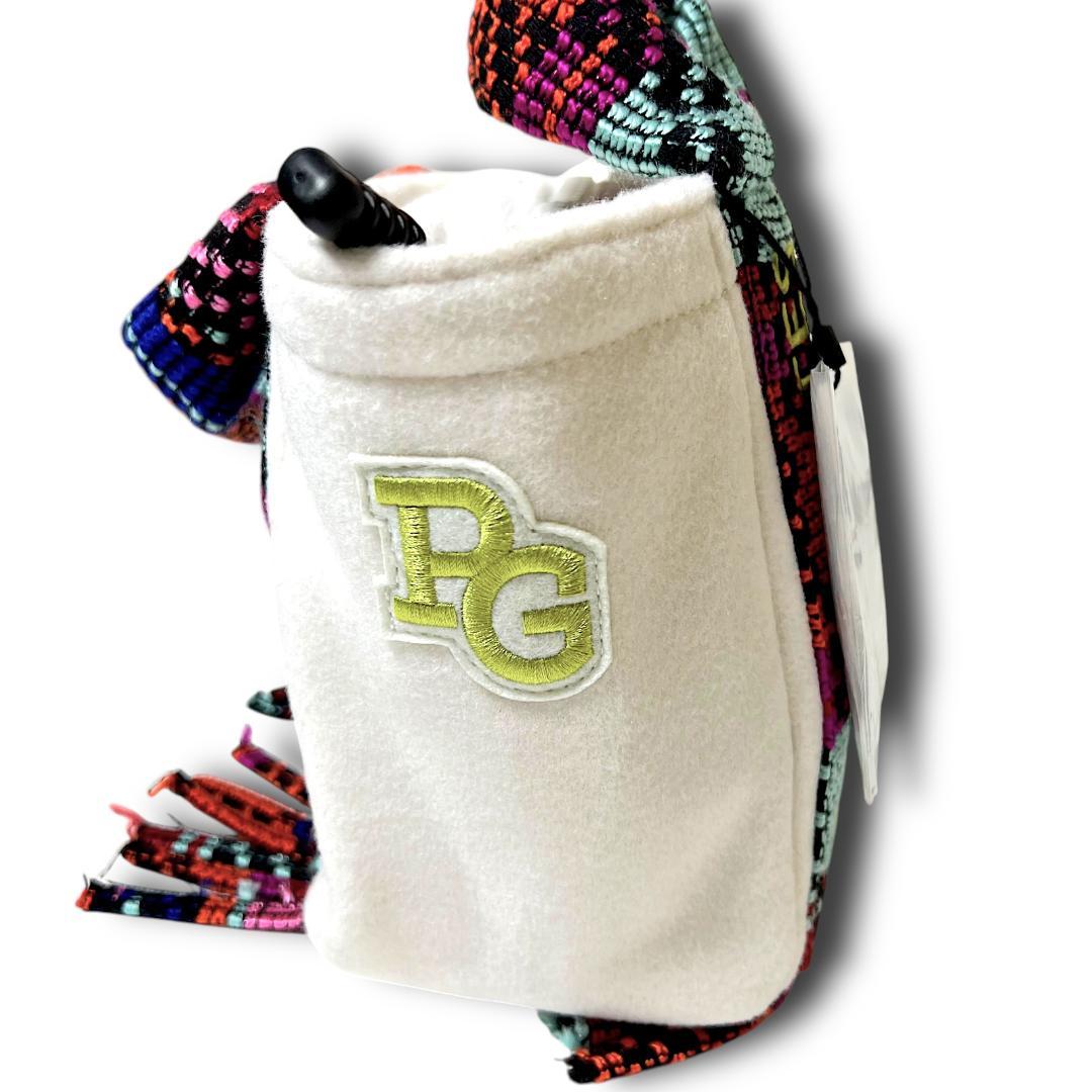 パーリーゲイツ ソフトボア ロゴ刺繍 フリンジハンドル カートバッグ 030