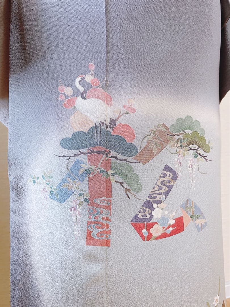 美品　田村哲彦　訪問着　フルセット　裄68 本加賀友禅 卒業式　入学式　M S