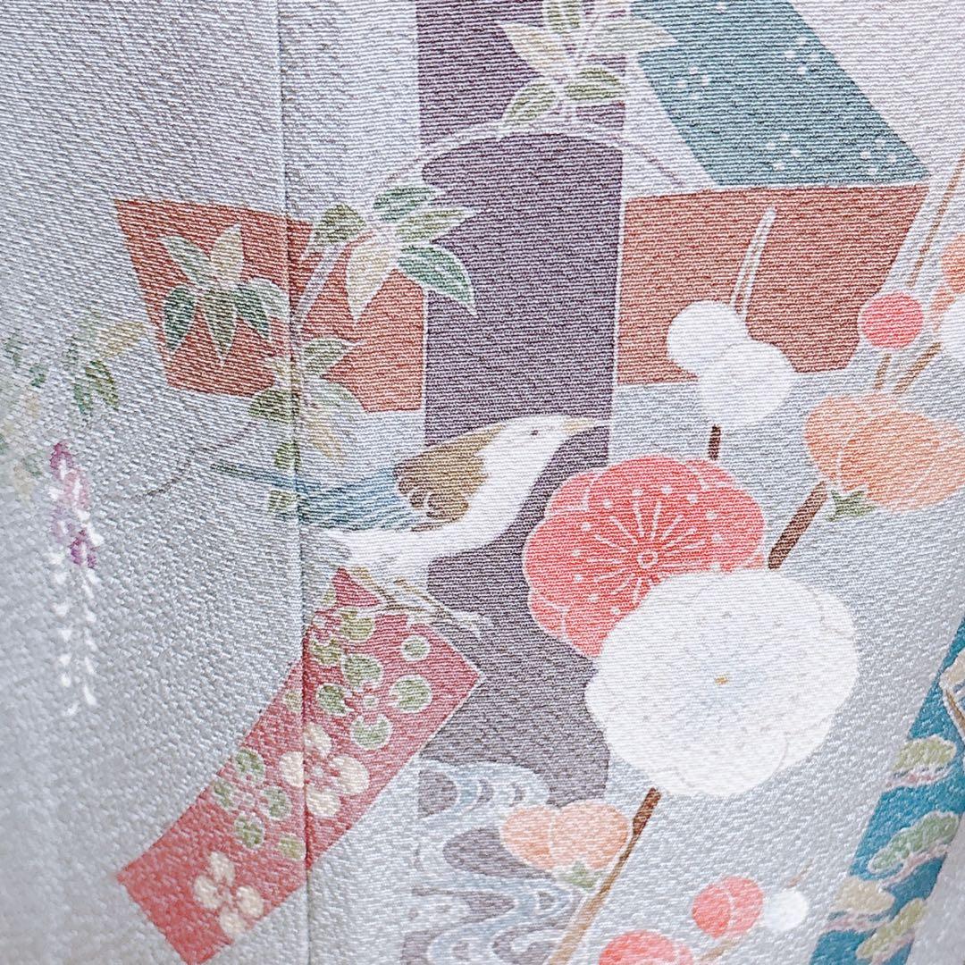 美品　田村哲彦　訪問着　フルセット　裄68 本加賀友禅 卒業式　入学式　M S