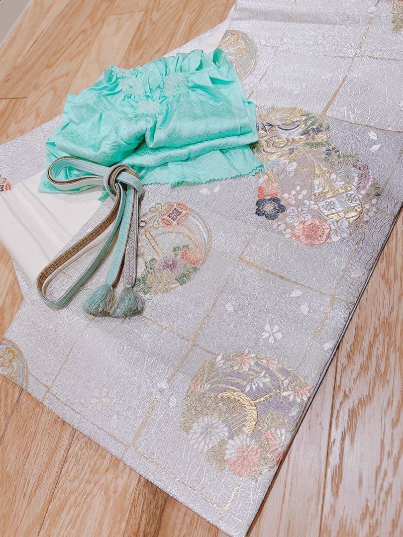 美品　田村哲彦　訪問着　フルセット　裄68 本加賀友禅 卒業式　入学式　M S