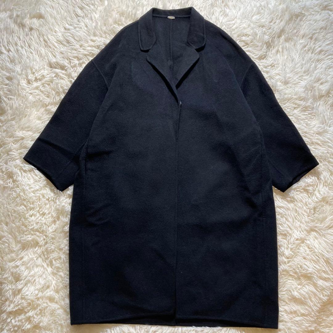 MUSE ミューズドゥーズィエムクラス　ウールアンゴラリバーコート