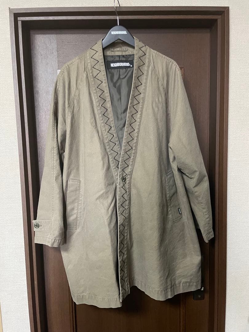 NEIGHBORHOOD ノーカラージャケット　コート　kimono M