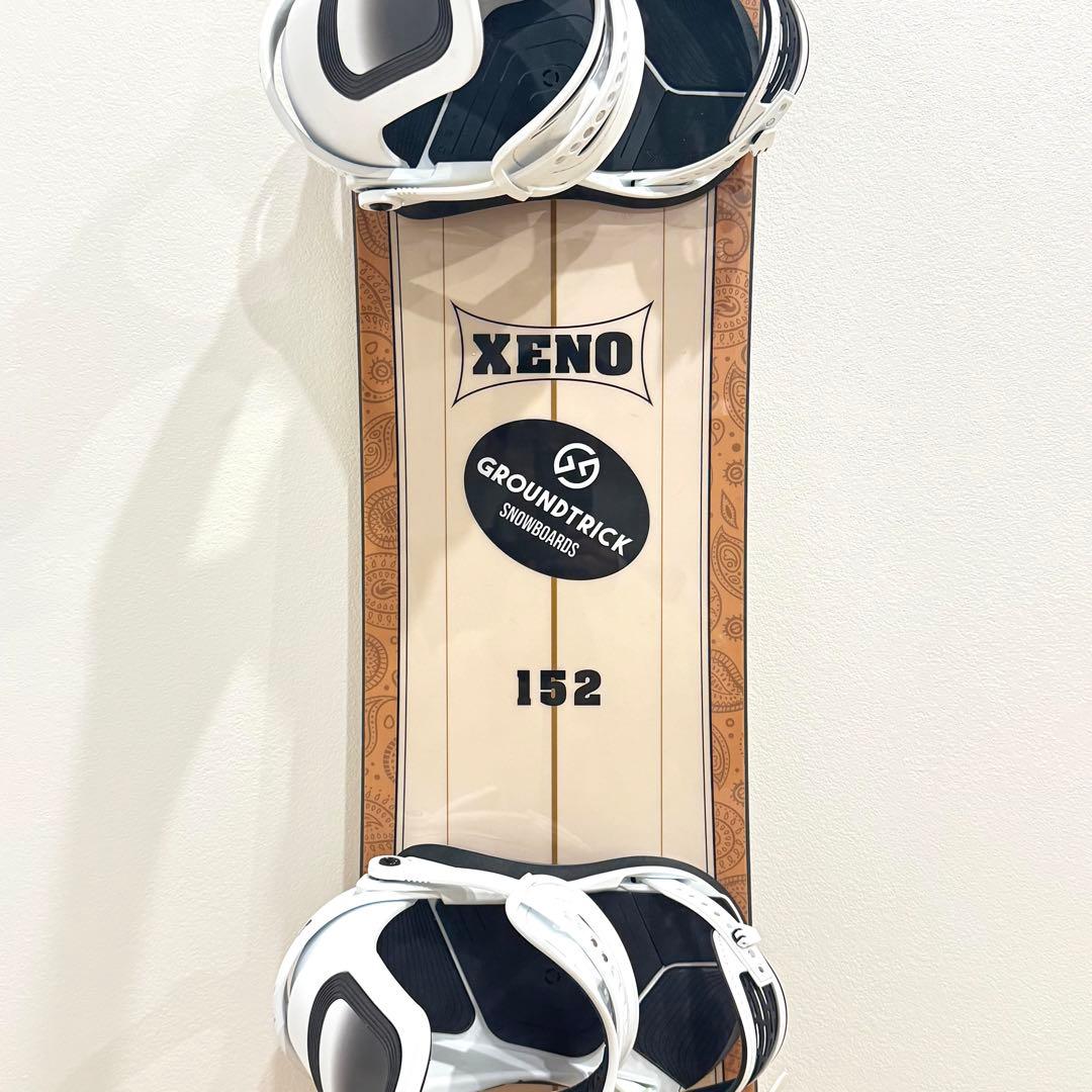 XENO スノーボード　UNION ビンディング　セット　152cm グラトリ