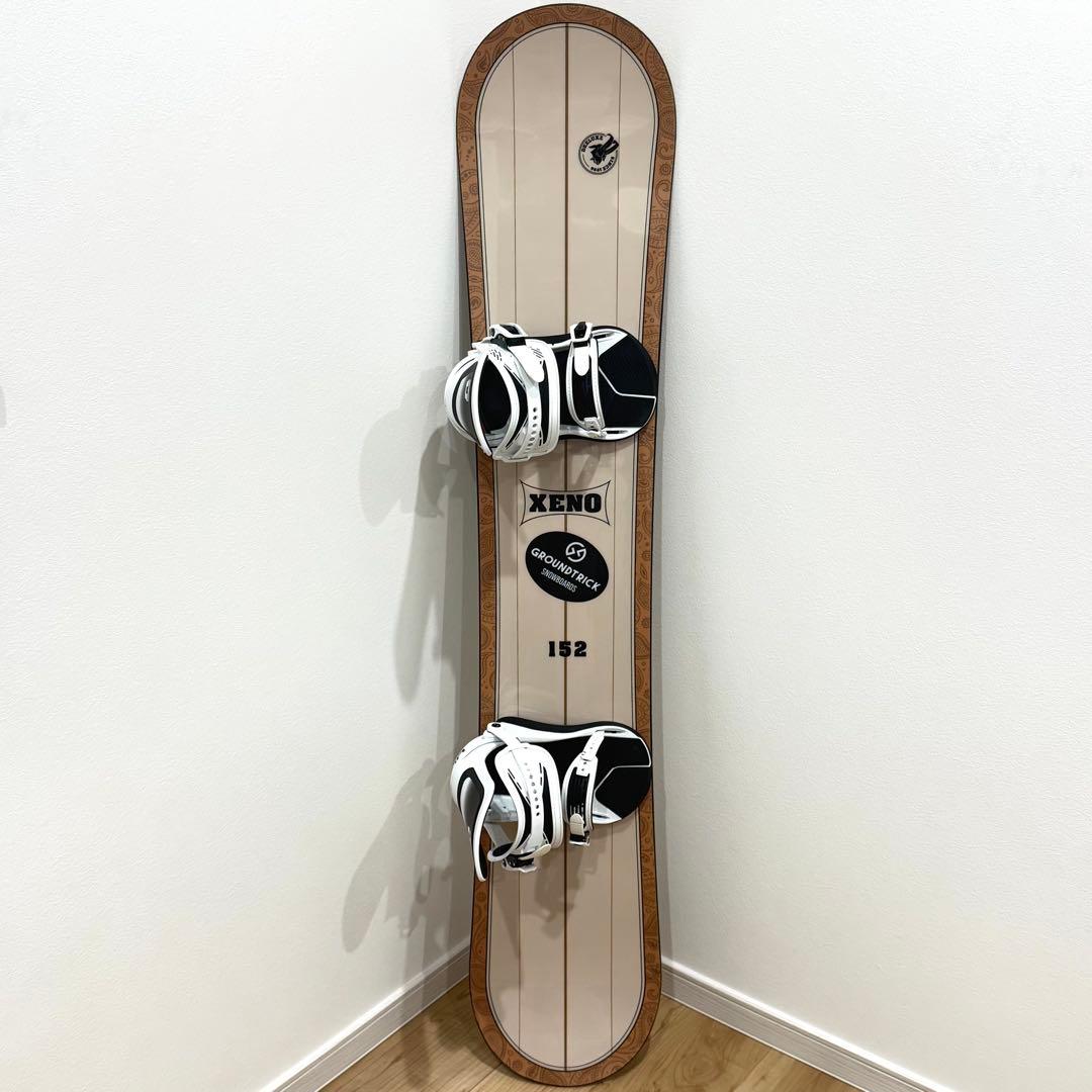 XENO スノーボード　UNION ビンディング　セット　152cm グラトリ