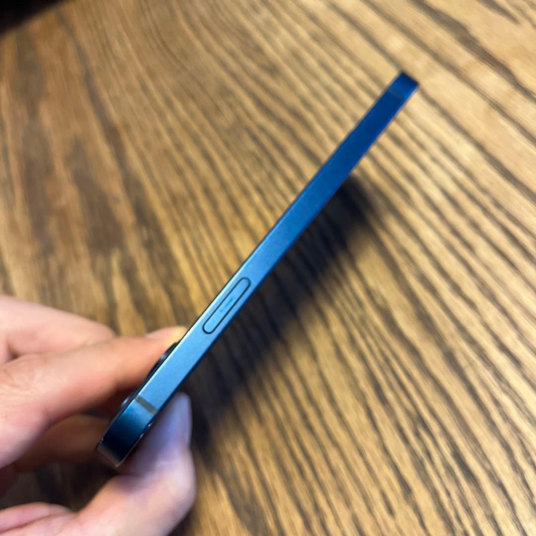 iPhone12 /128Gブルー・背面割れ