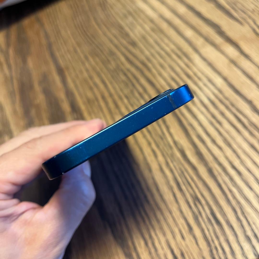 iPhone12 /128Gブルー・背面割れ