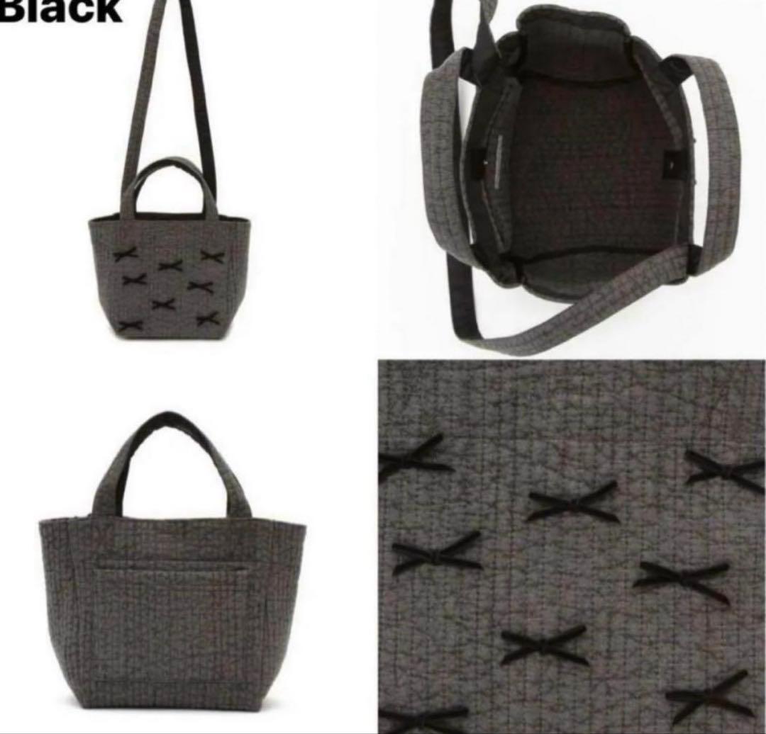 ジプソフィア gypsohila Town Bag Sブラック　リボン　バッグ