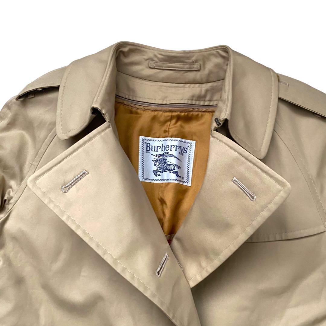 【極美品】 バーバリーズ トレンチコート ライナー付き ノバチェック 着丈104