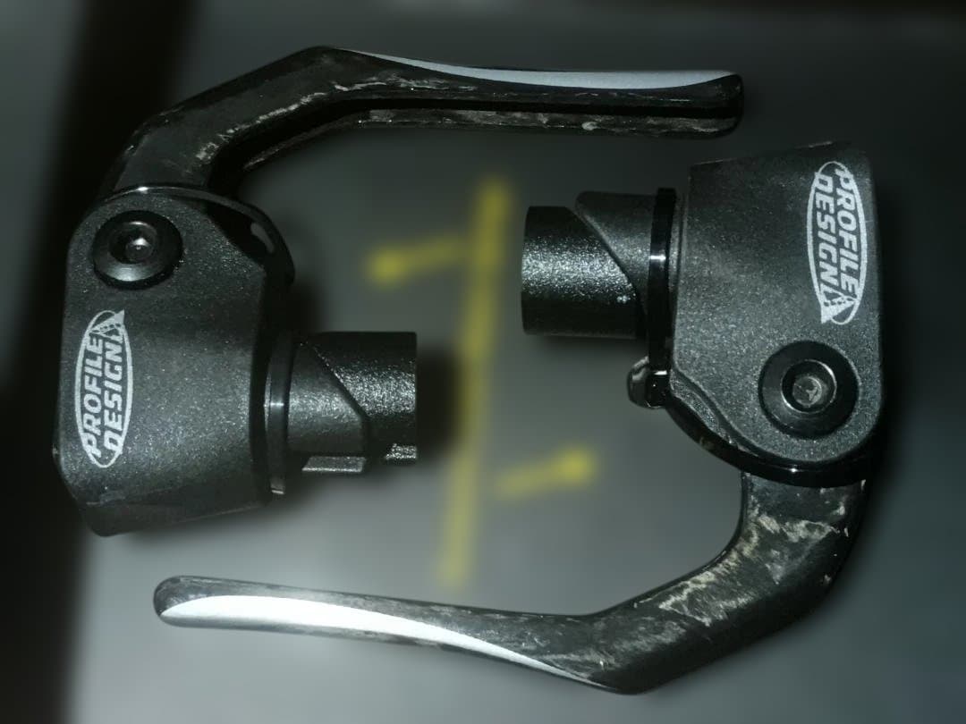 未使用 Profile Design クイックストップ カーボン ブレーキレバー