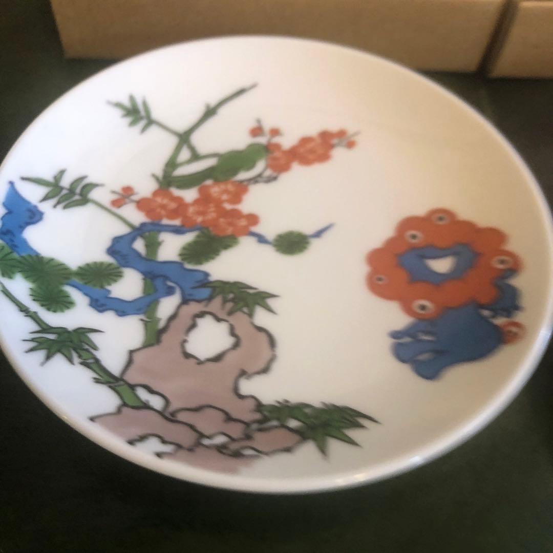 中川政七商店　豆皿　有田焼　万博　ミャクミャク　EXPO 有田焼き