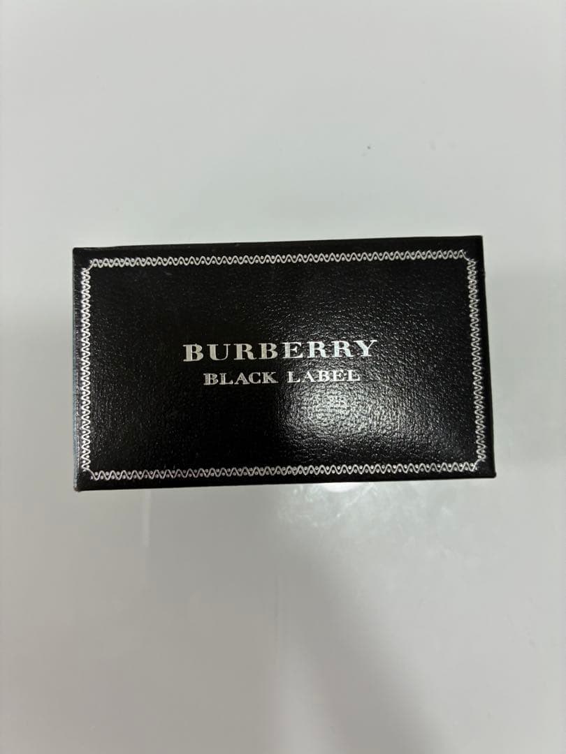 【うどん】希少未使用箱付BURBERRYBLACK LABELネクタイピン