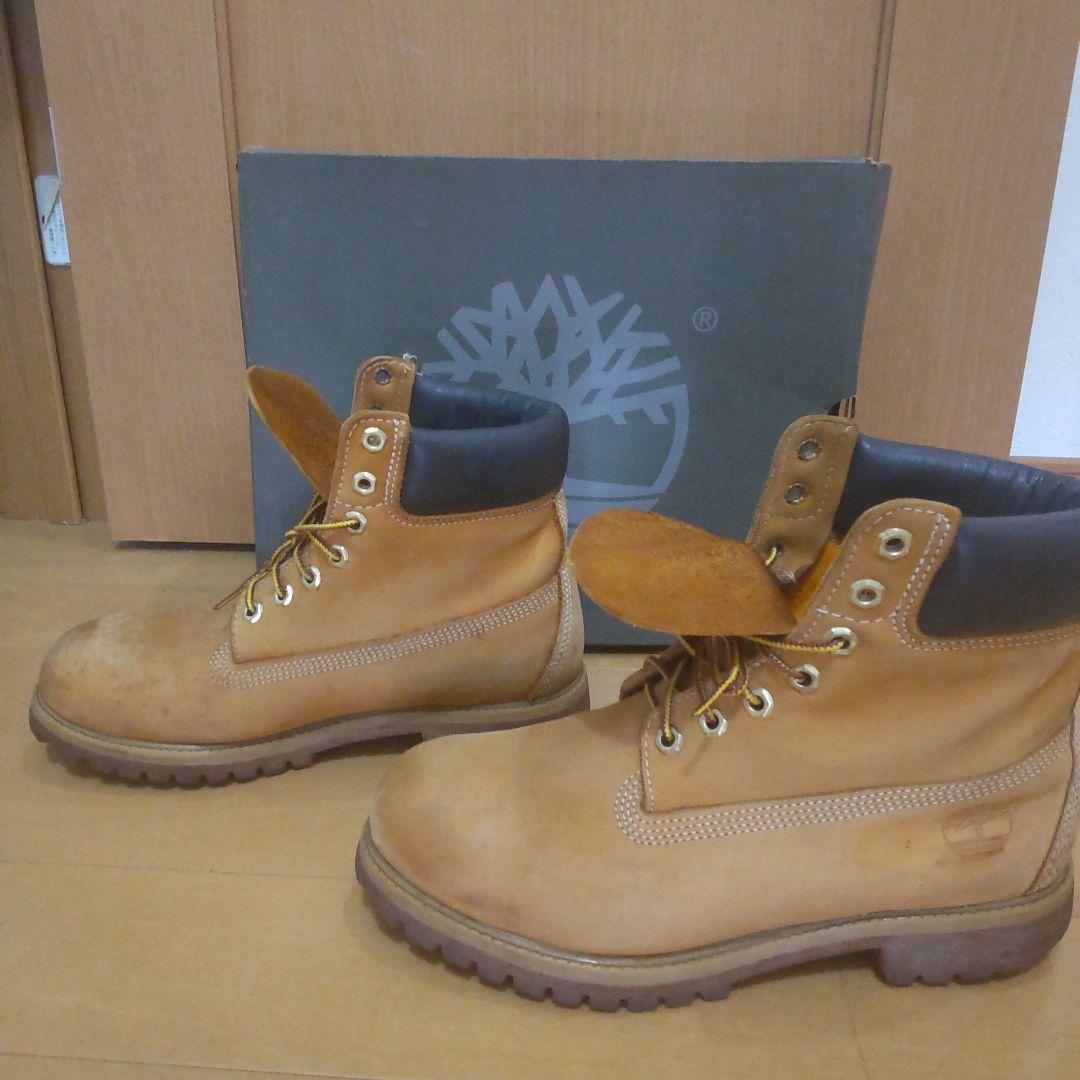 【ケア済・値下げ可】Timberland プレミアムブーツ 8w