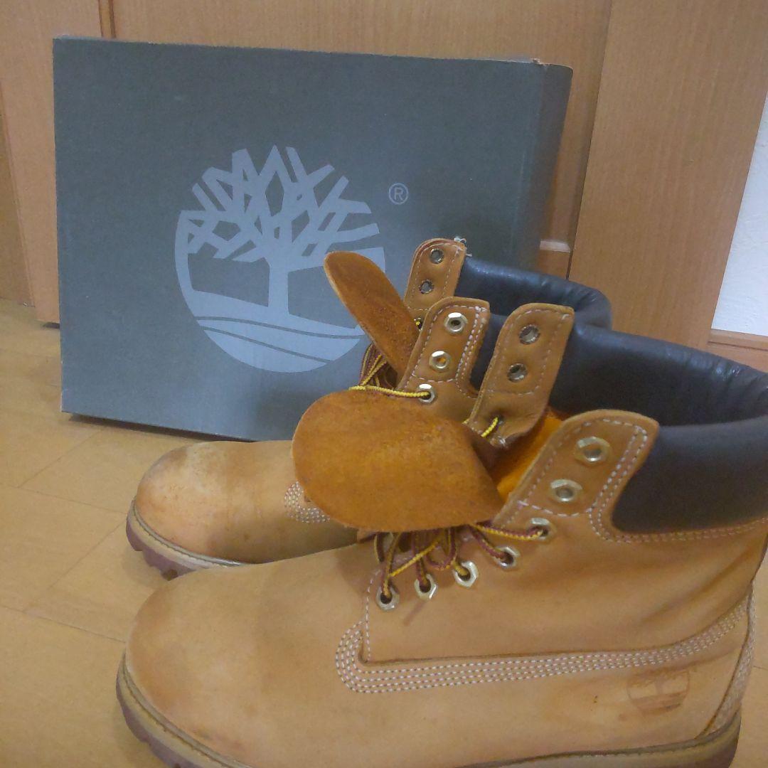 【ケア済・値下げ可】Timberland プレミアムブーツ 8w