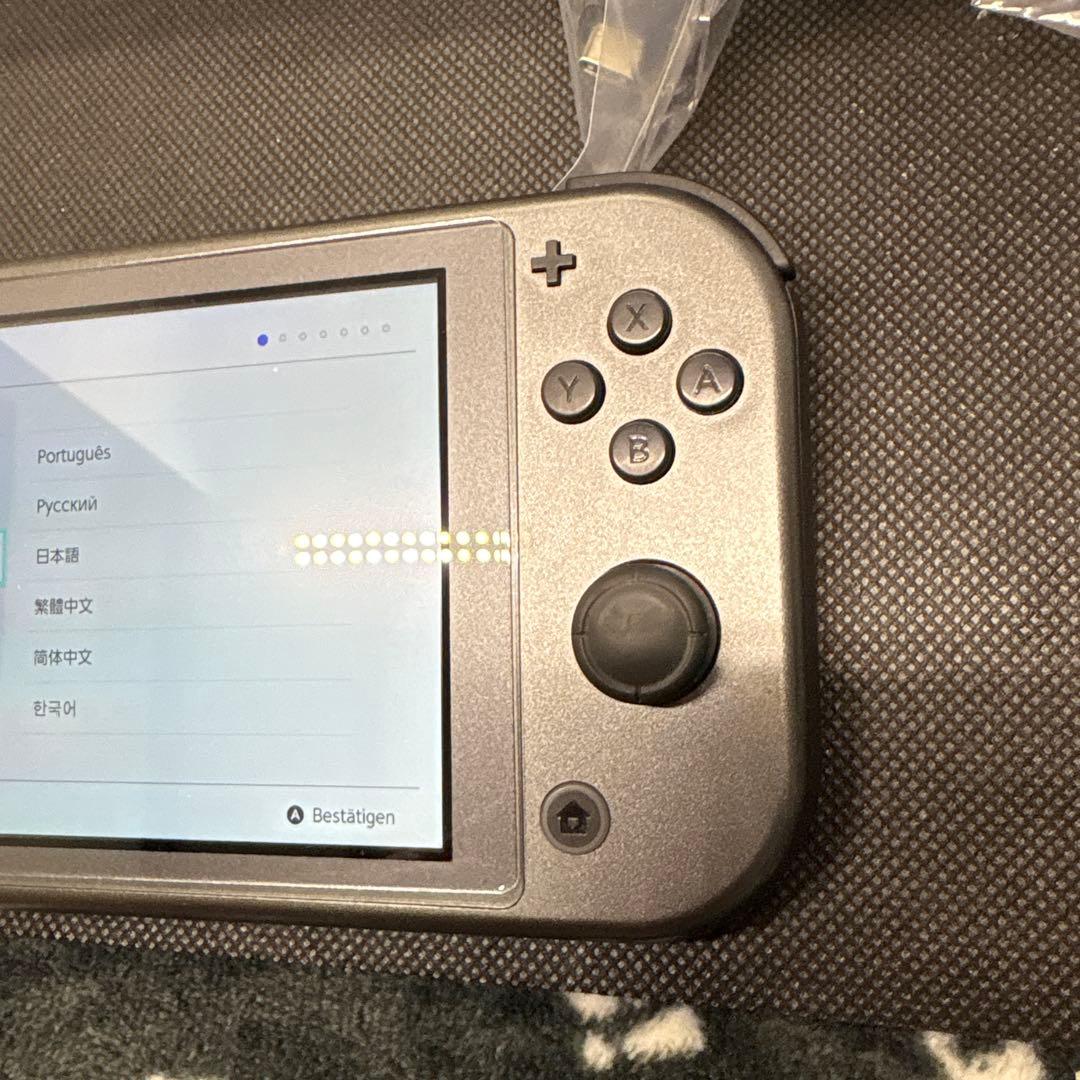 液晶美品　Nintendo Switch Lite ディアルガパルキア