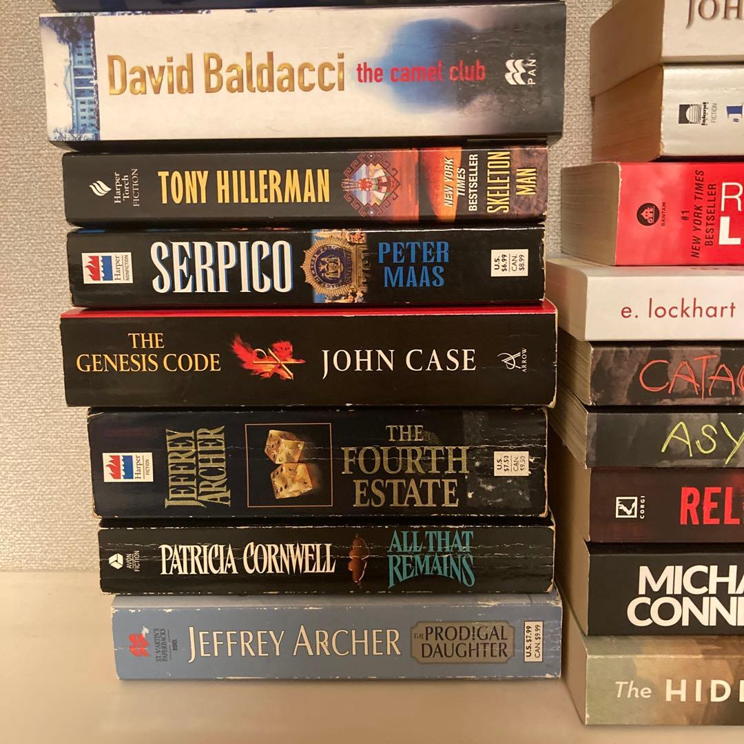洋書コレクション - 多読　サスペンス・フィクションなど　29冊