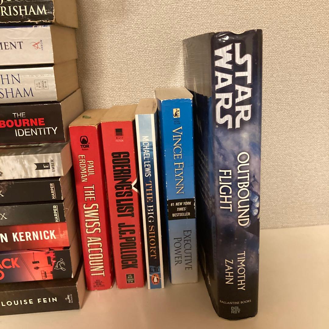 洋書コレクション - 多読　サスペンス・フィクションなど　29冊