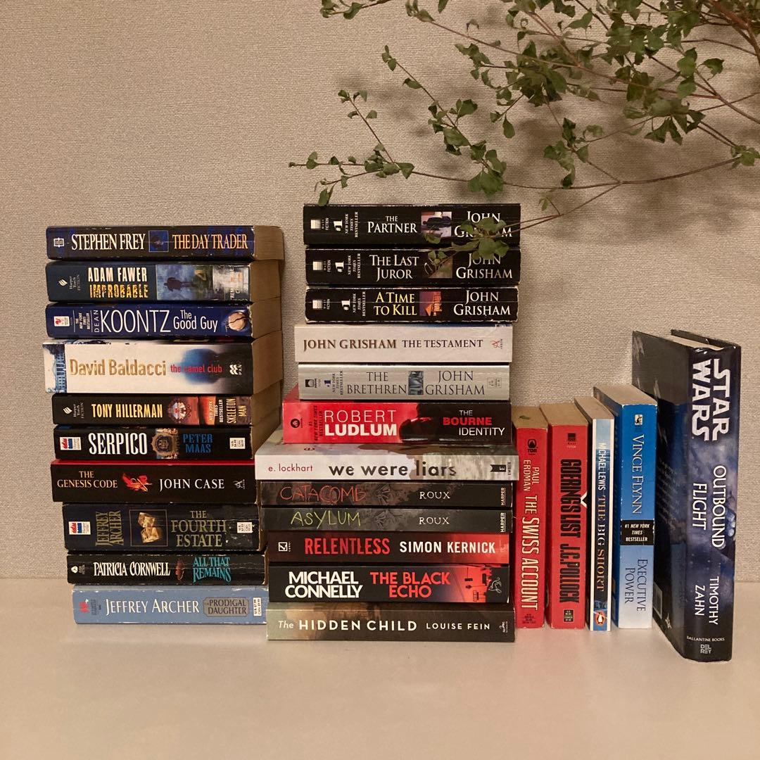 洋書コレクション - 多読　サスペンス・フィクションなど　29冊