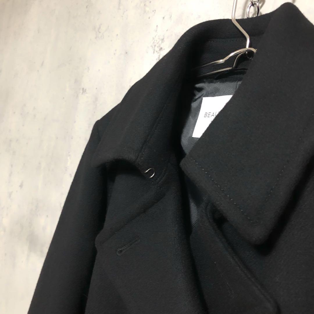 新品タグ付　BEAUTY&YOUTH ユナイテッドアローズ メルトンPコート