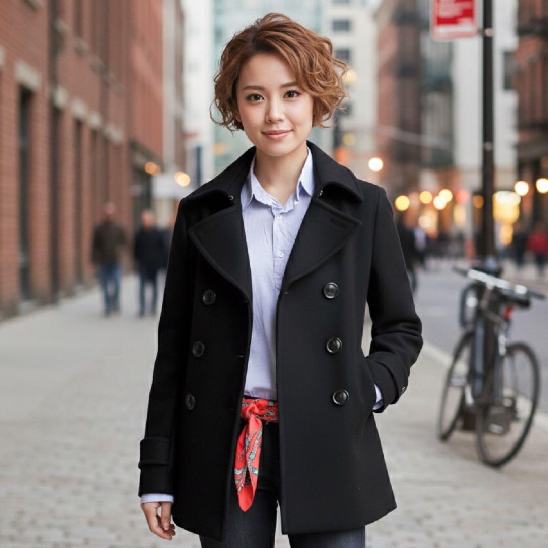 新品タグ付　BEAUTY&YOUTH ユナイテッドアローズ メルトンPコート