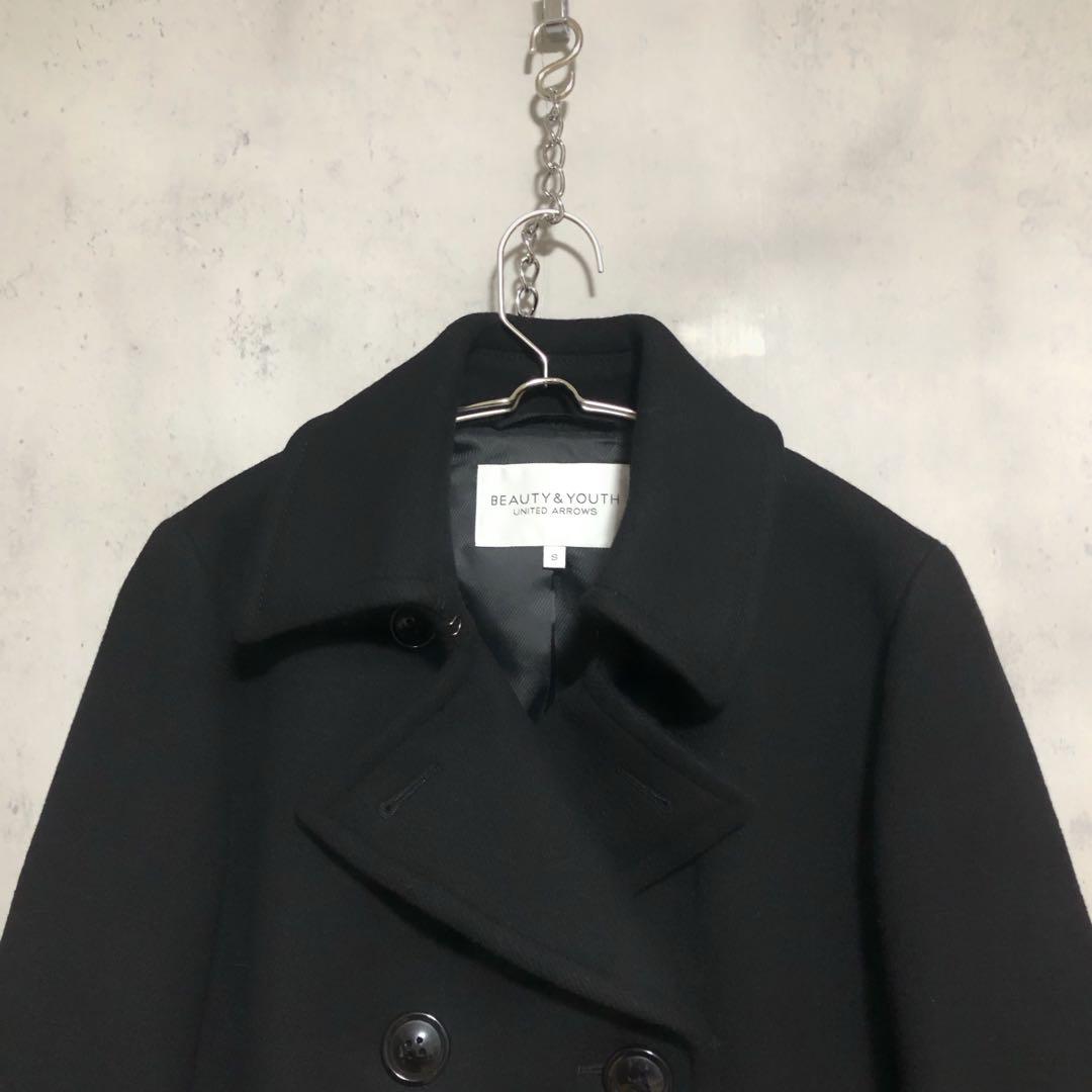 新品タグ付　BEAUTY&YOUTH ユナイテッドアローズ メルトンPコート