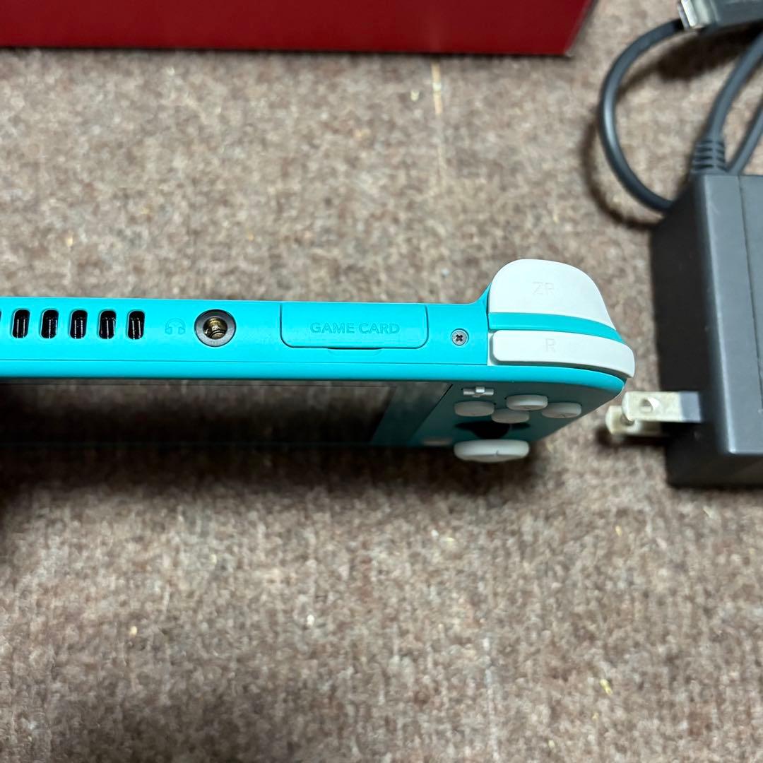 Switch Lite ターコイズブルー 充電器付き 箱付き