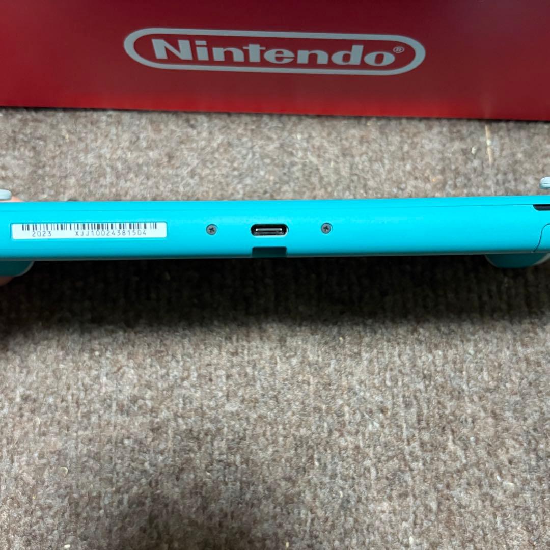Switch Lite ターコイズブルー 充電器付き 箱付き