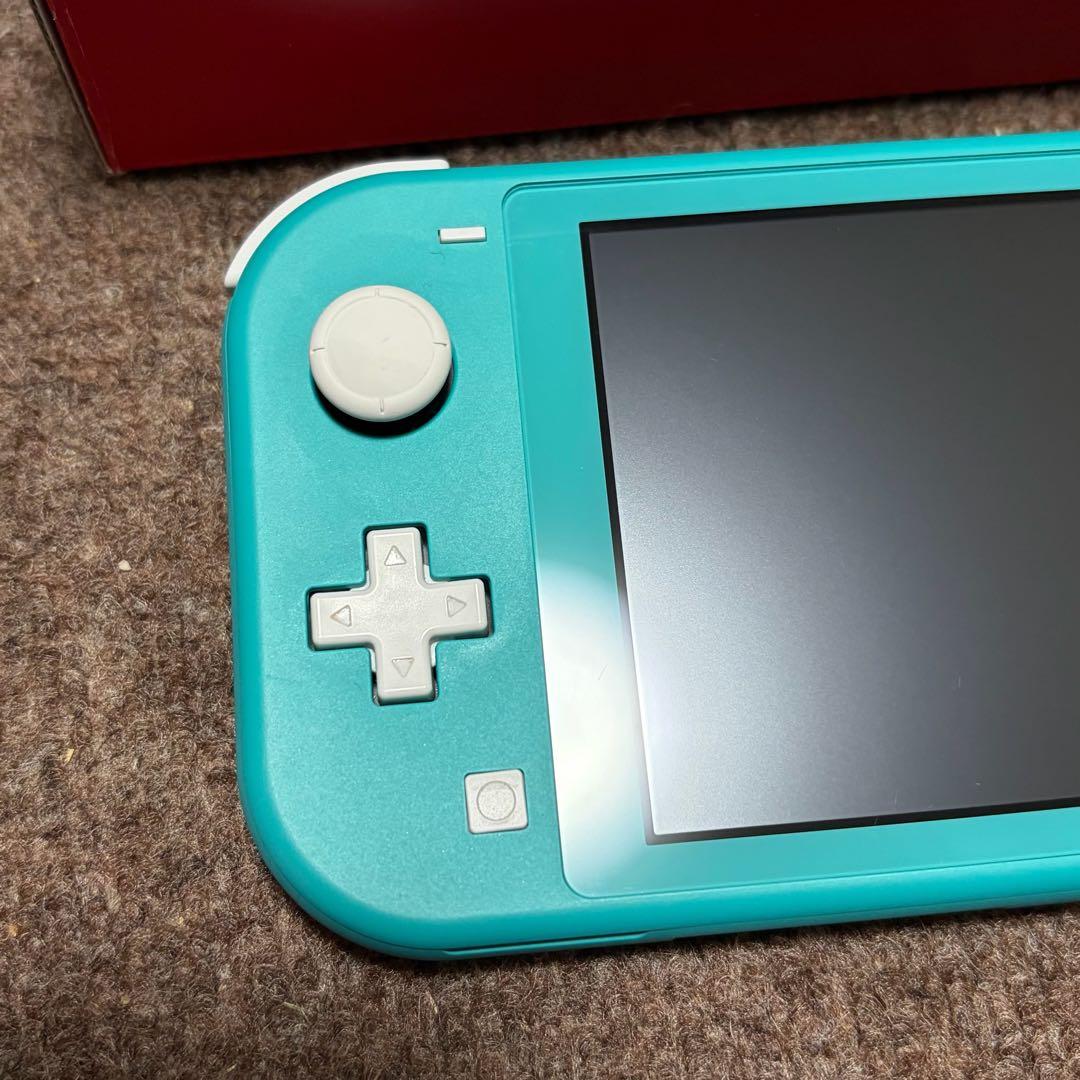 Switch Lite ターコイズブルー 充電器付き 箱付き