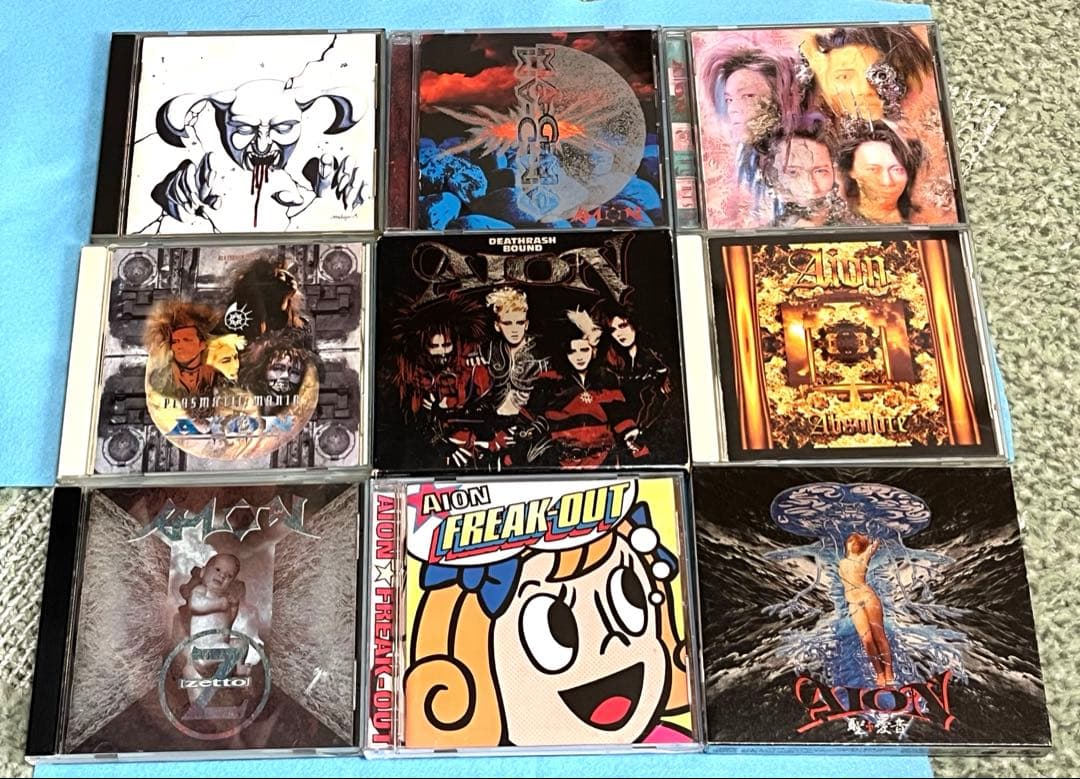 オマケ付！！AION 廃盤CD ９枚セット！