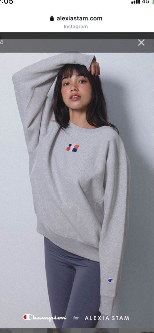 トップス champion for ALEXIA STAM Sweatshirt